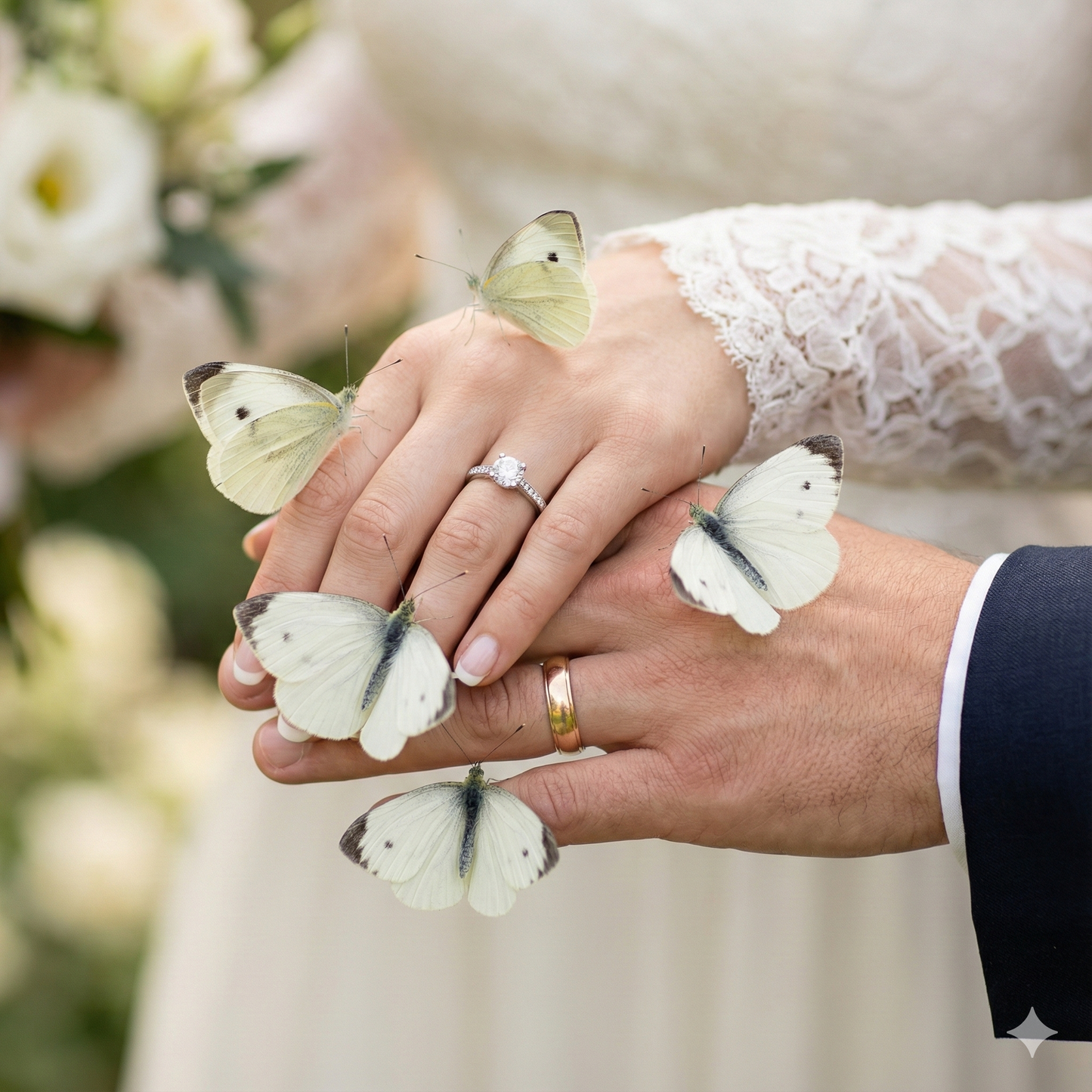 Schmetterlinge (Großer Kohlweißling)